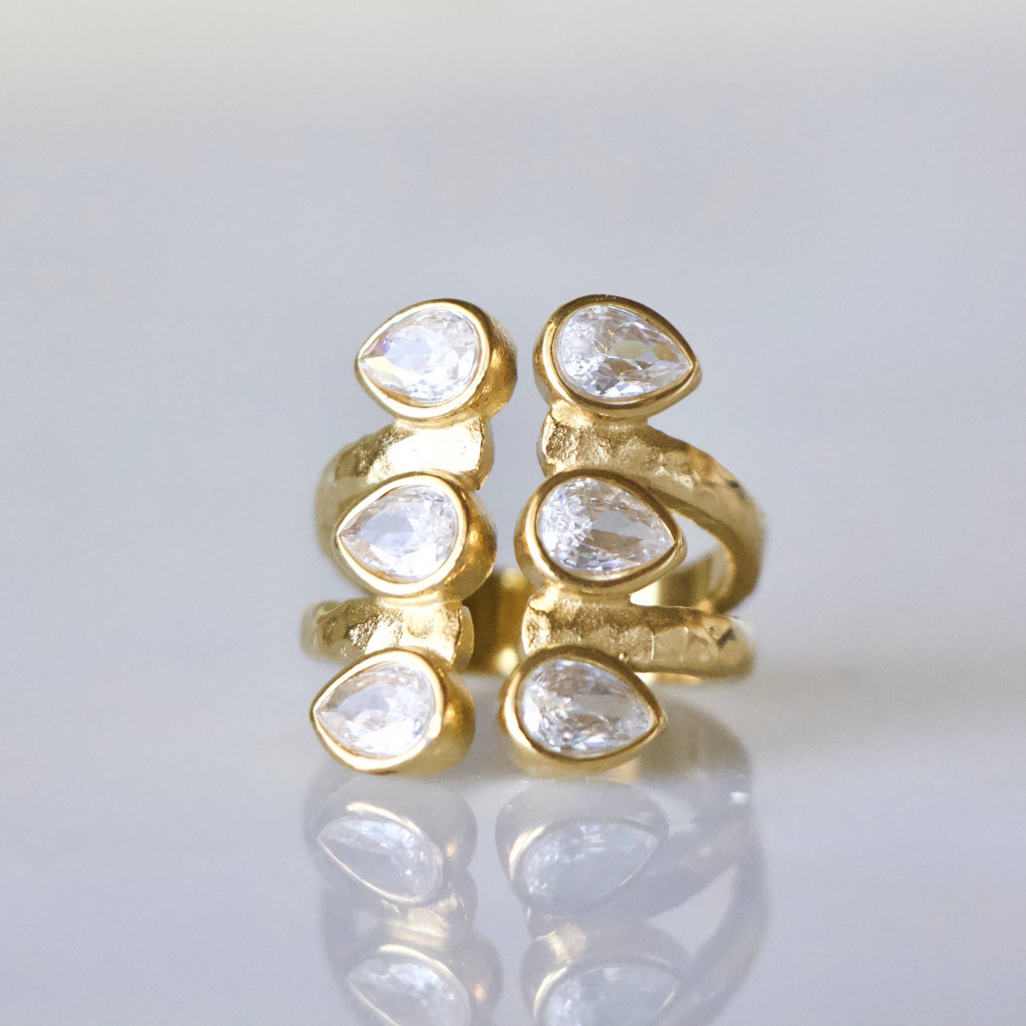 Droplet Cuff Ring | Waterproof
