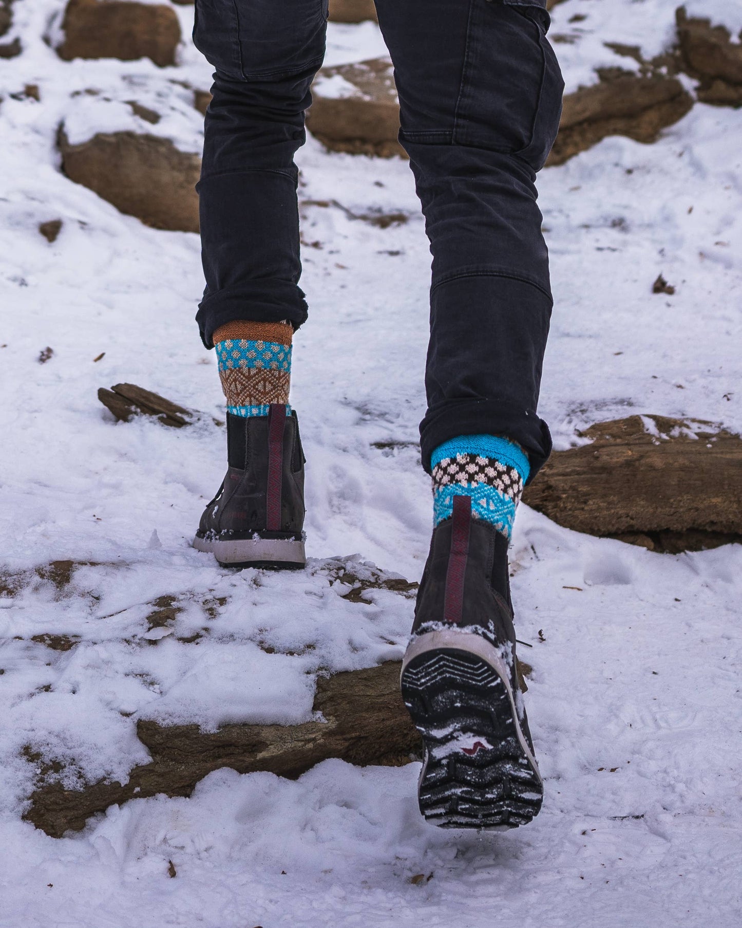 Walnut Wool Socks | Sustainably Made In The USA