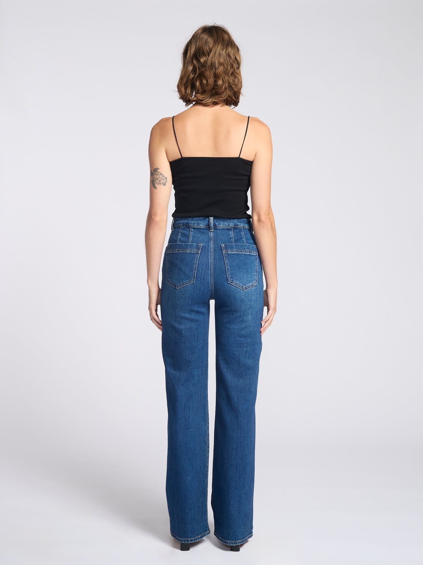 Camia A Line with Front Leg Seamed Jean