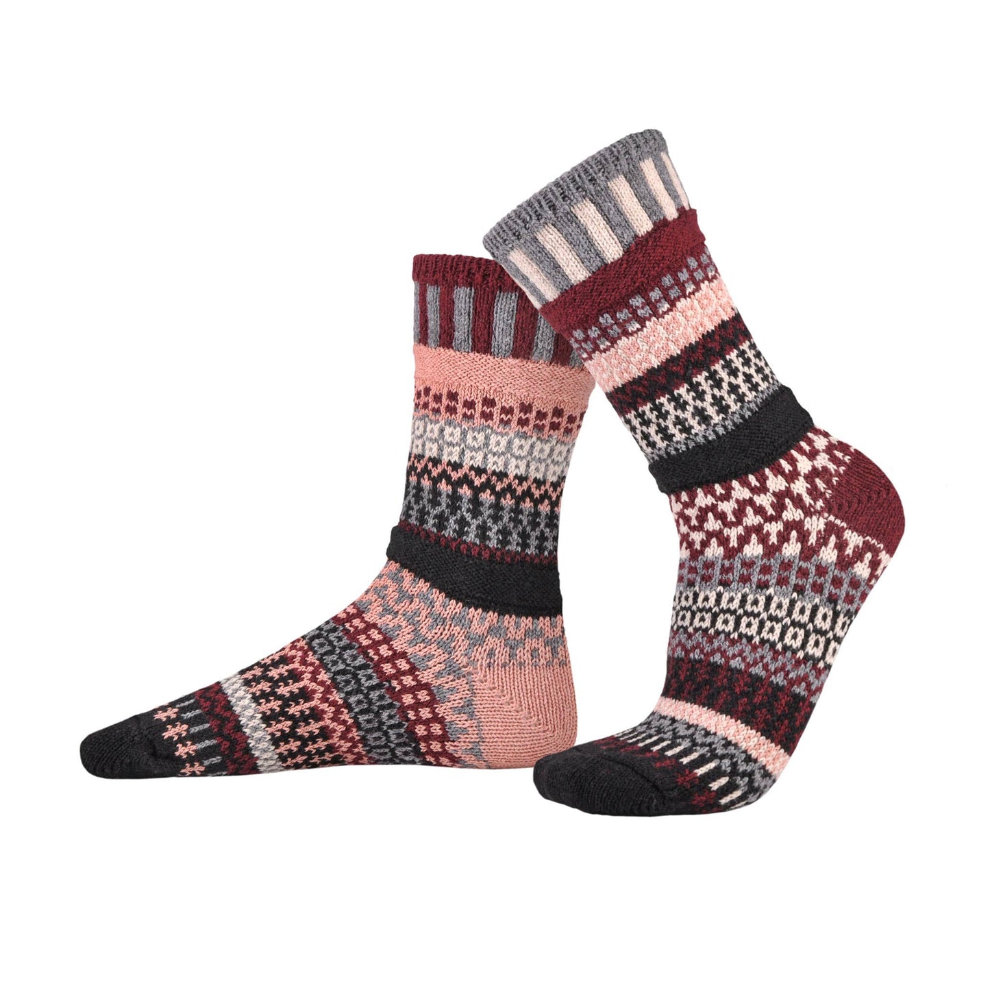 Rosewood Wool Socks | Sustainably Made In The USA