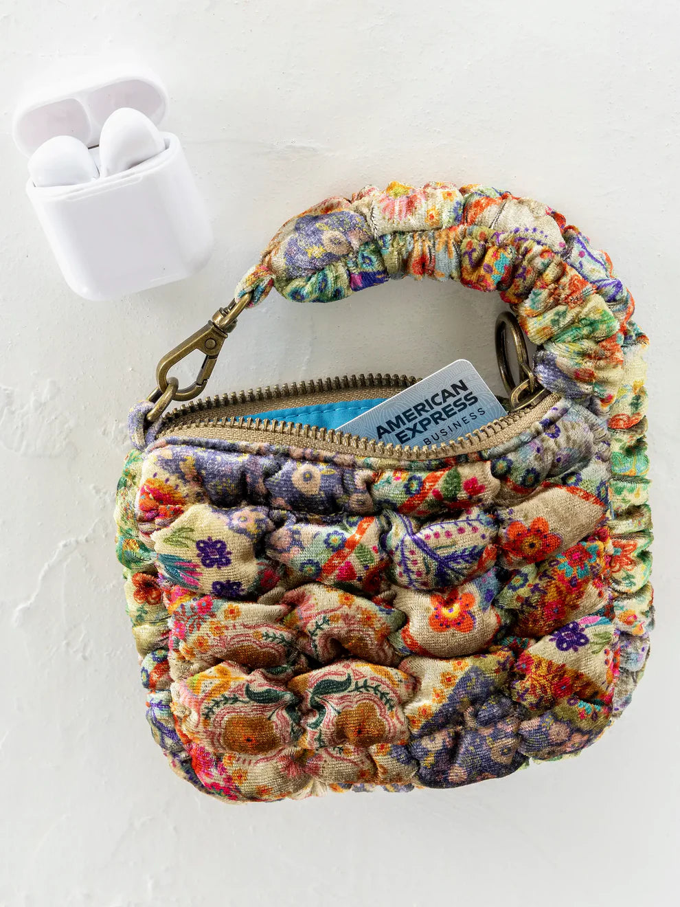 Puffy Mini ClipOn Velvet Cream Ptch