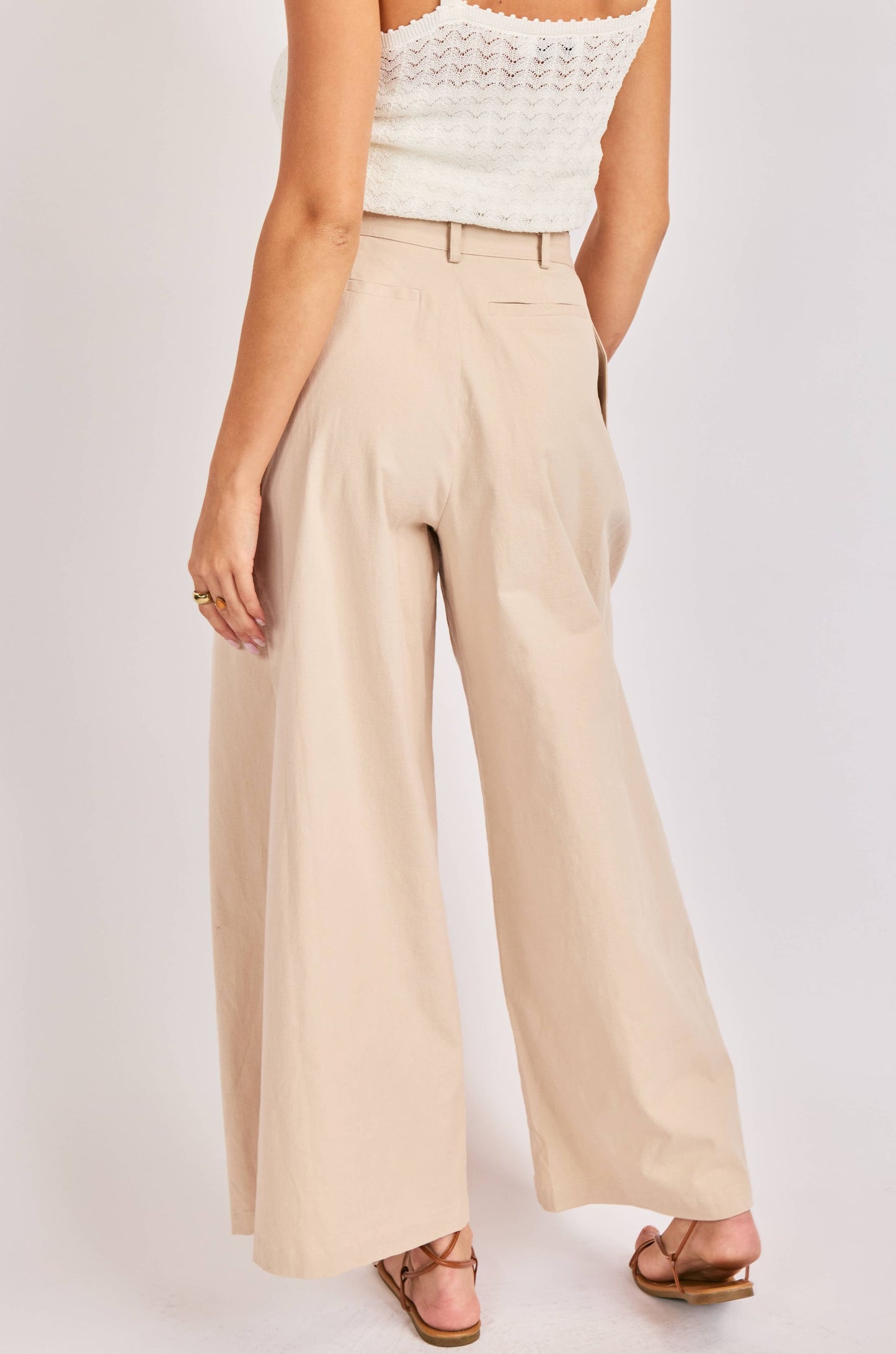 Two Step Pleaded Pants