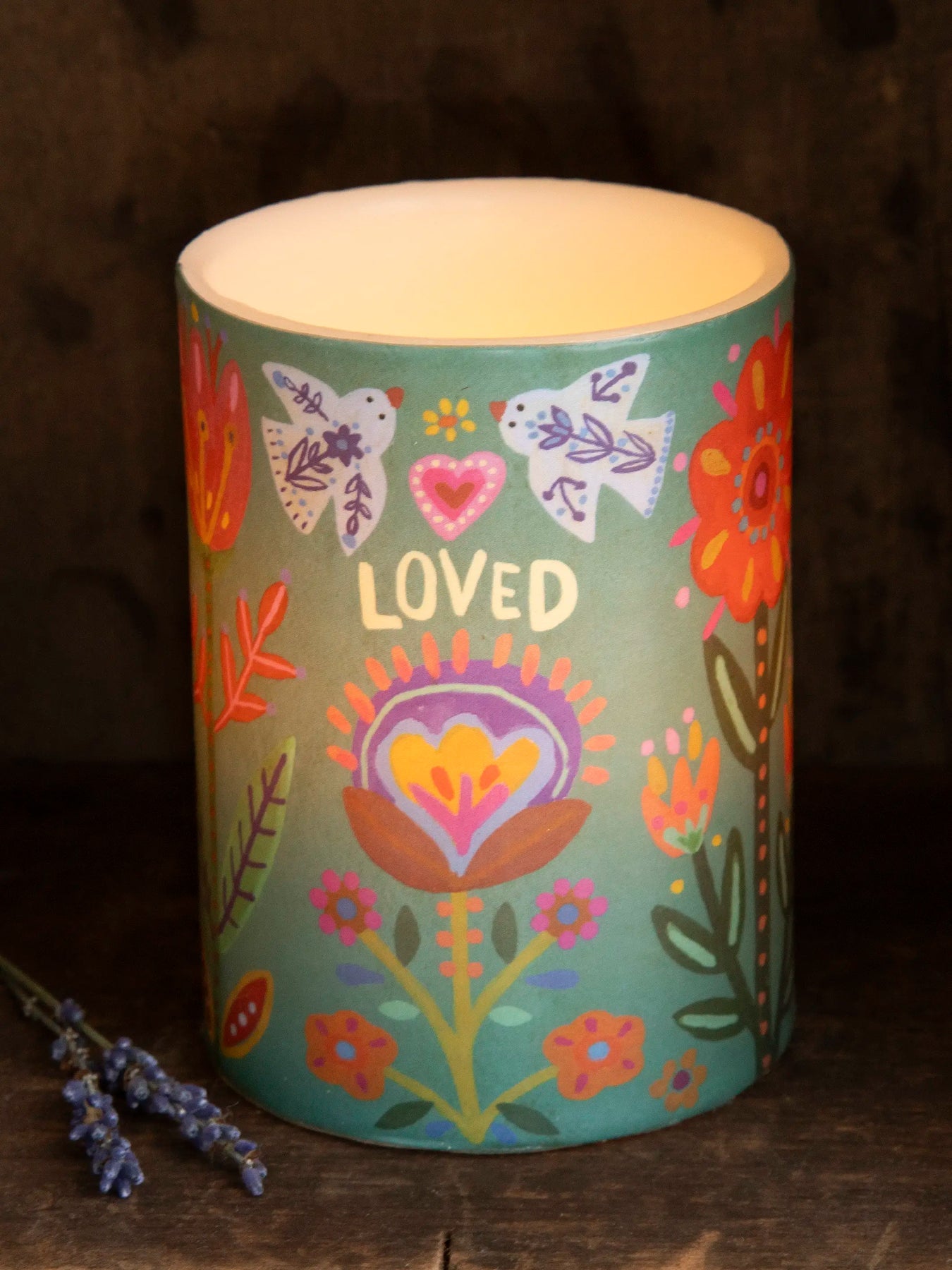 Flameless Candle | Loved
