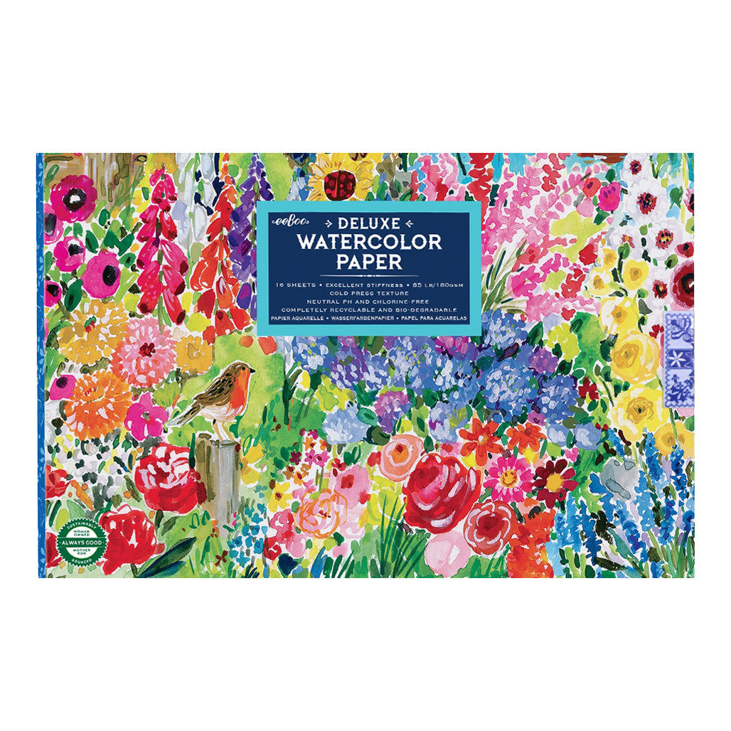 Seaside Garden Watercolor Pad