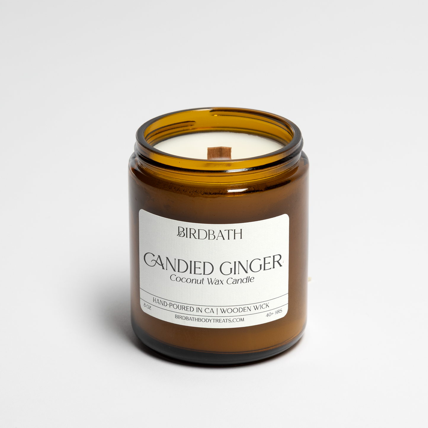 Candied Ginger Candle with Woodwick