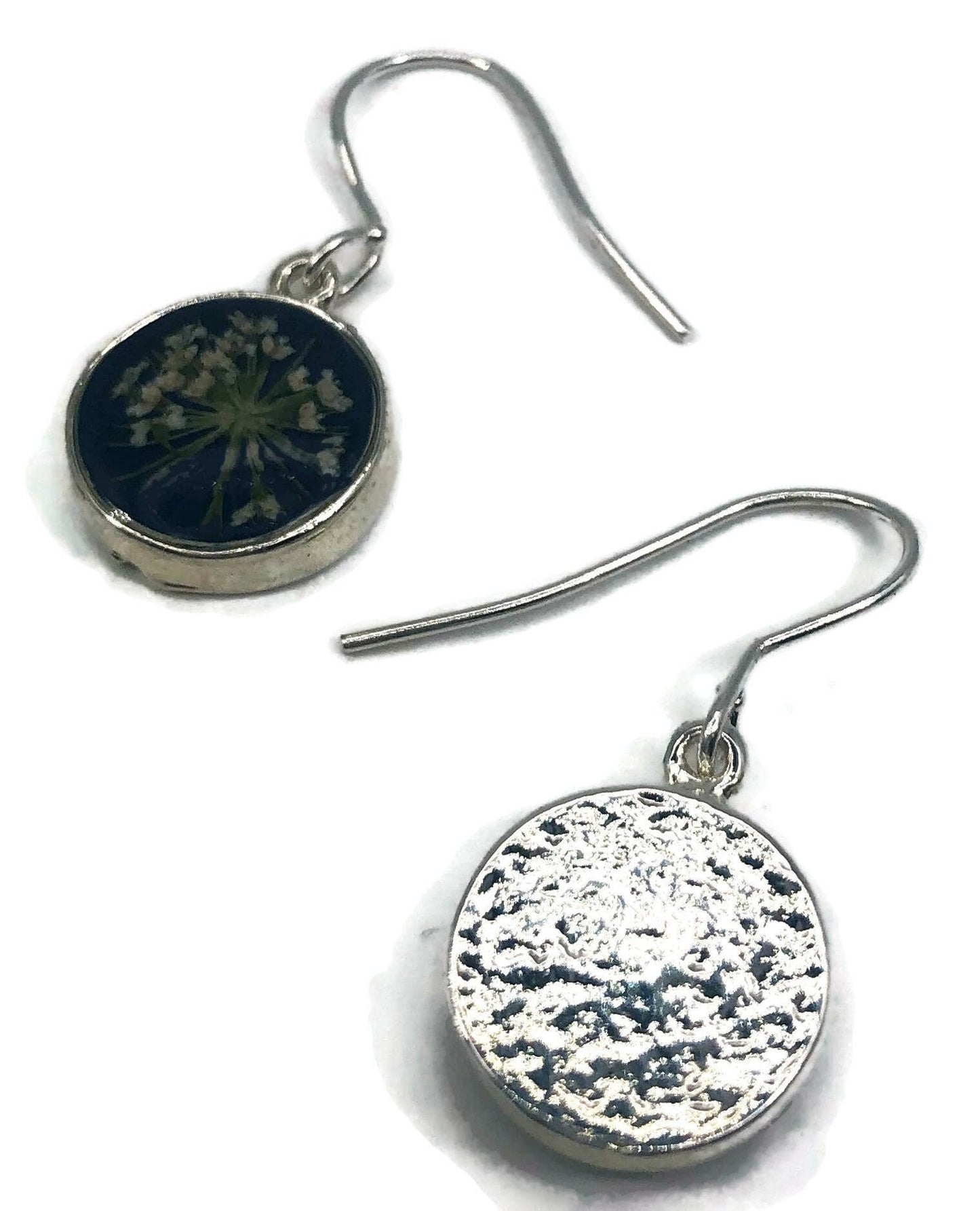 Marina at Midnight Ultra Small Round Earrings