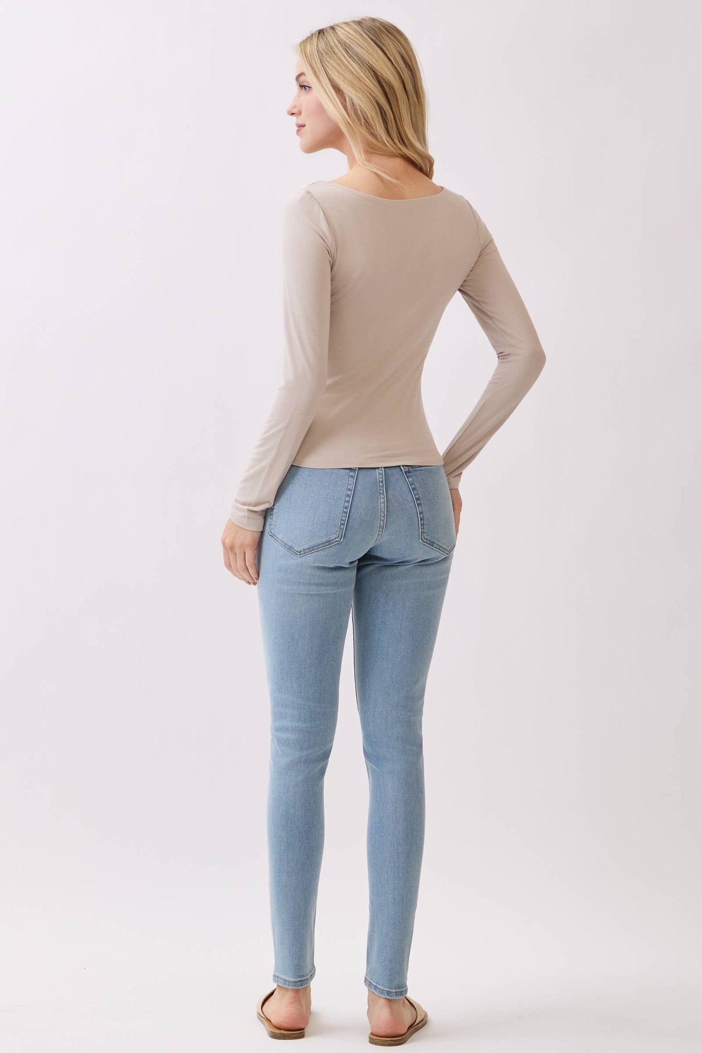 Liz Square Neck Top