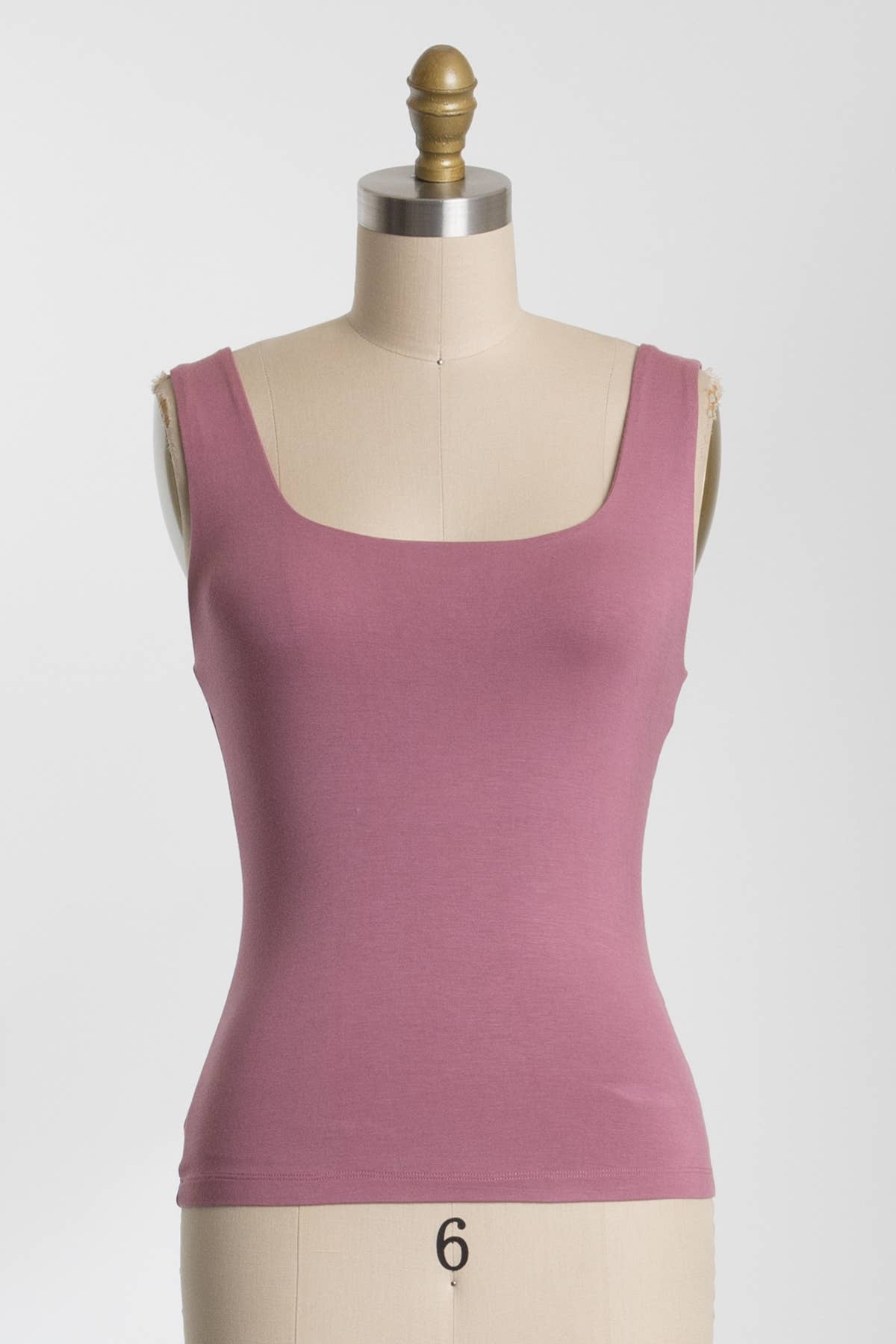 Iris Tank | Dark Mauve