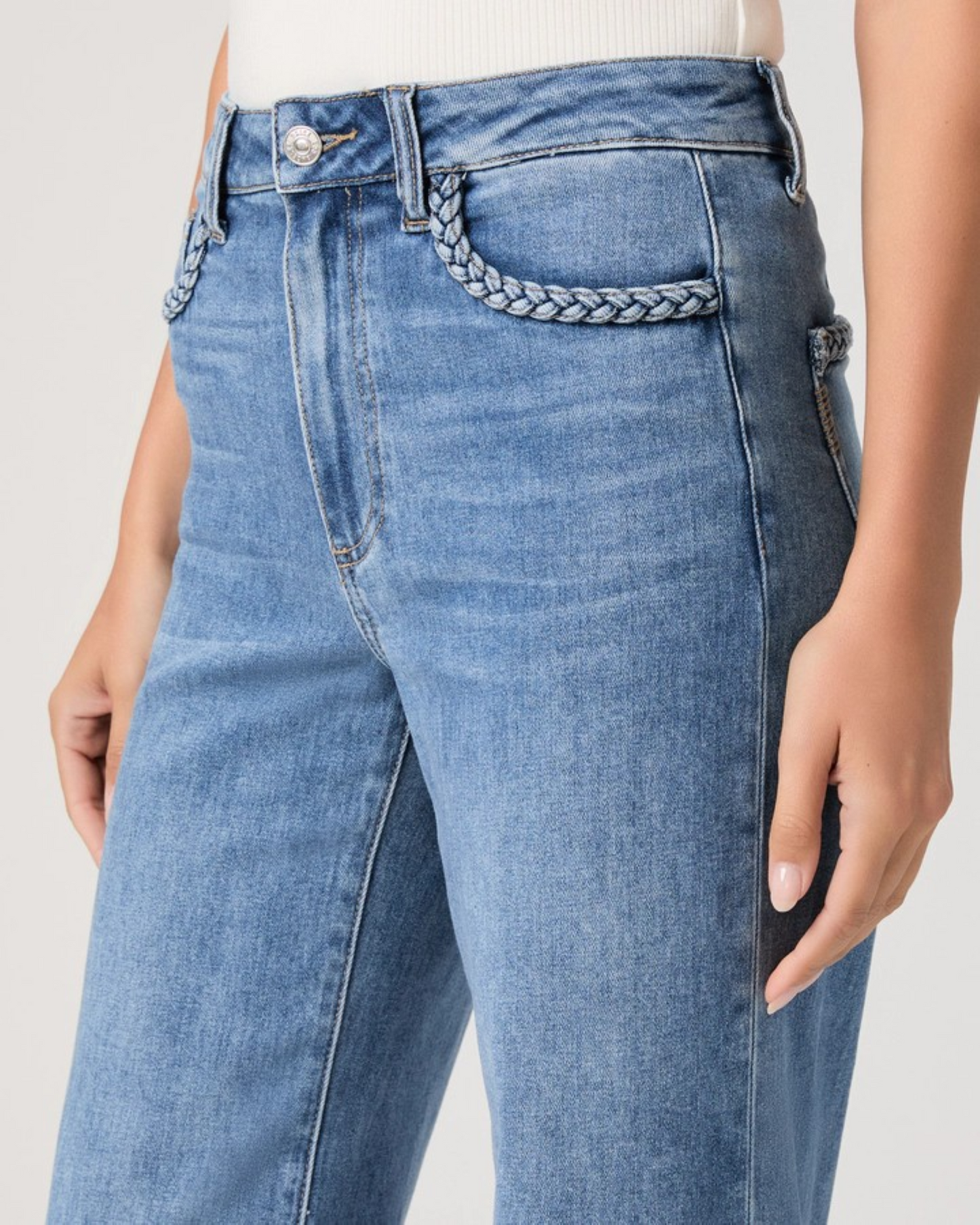 PAIGE | Anessa 31" w/ Braided Pocket Edge