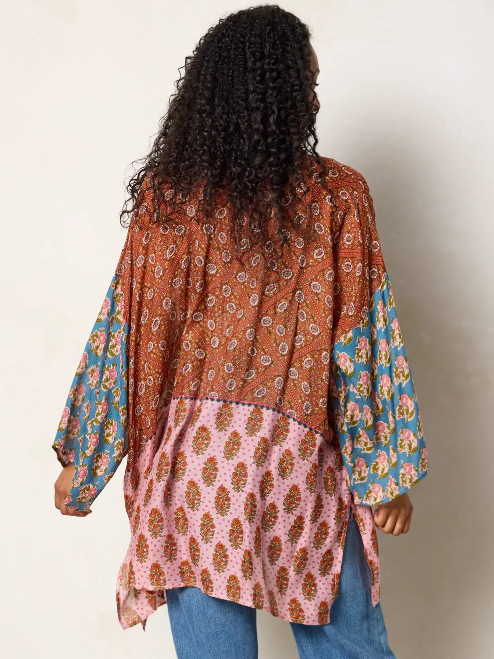 Sierra Wildflower Kimono Rust