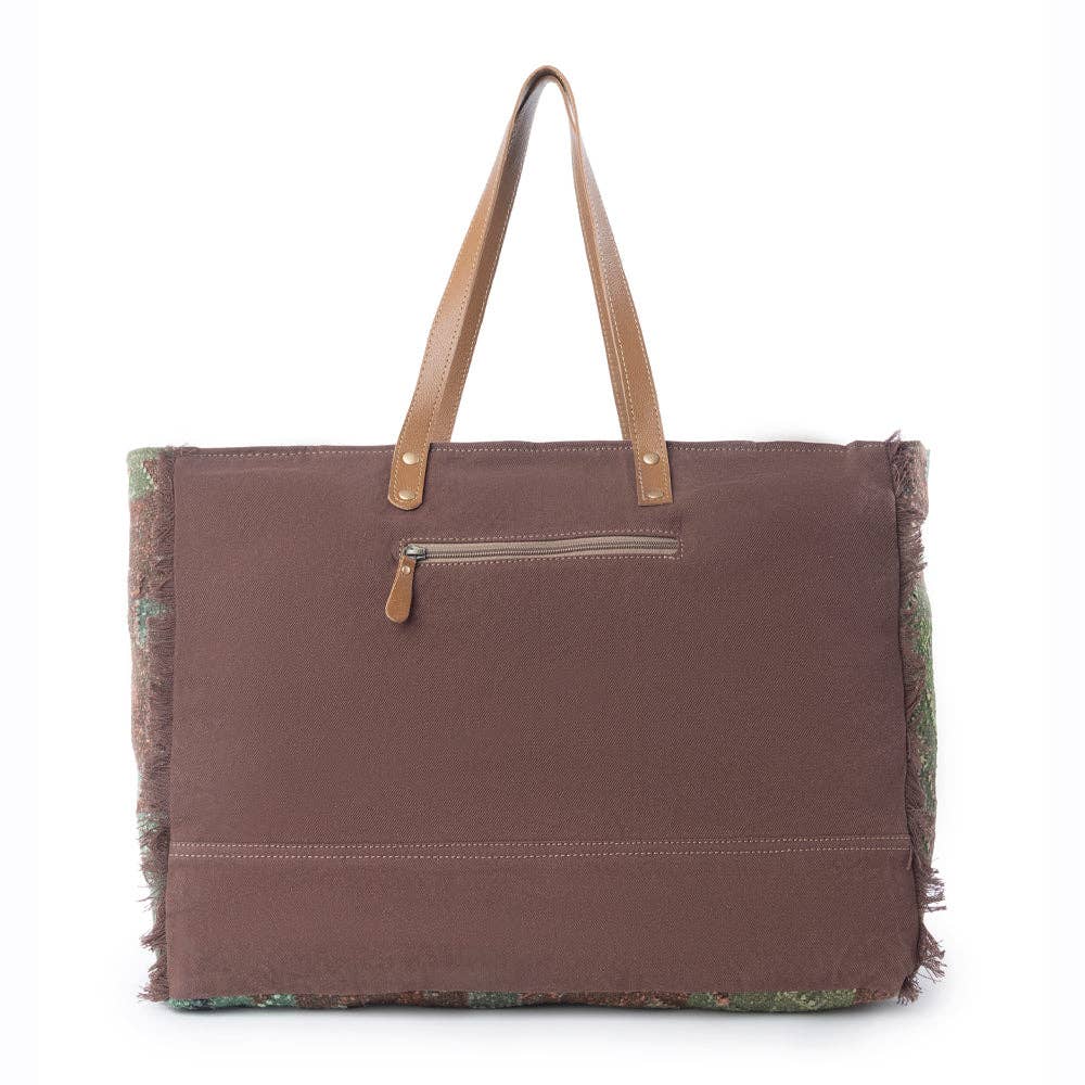 Myra Canyon Range Weekender Bag in Olive Green
