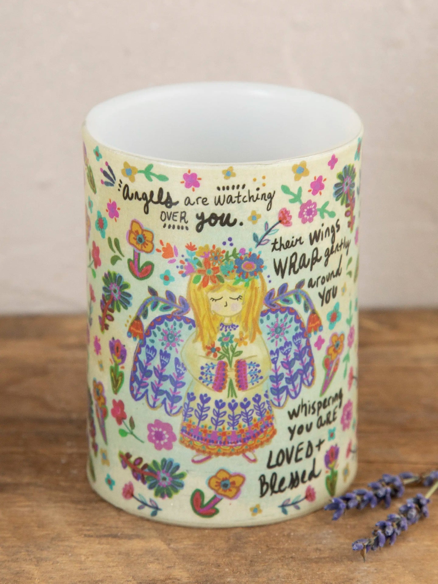 Flameless Candle | Angels are Watching