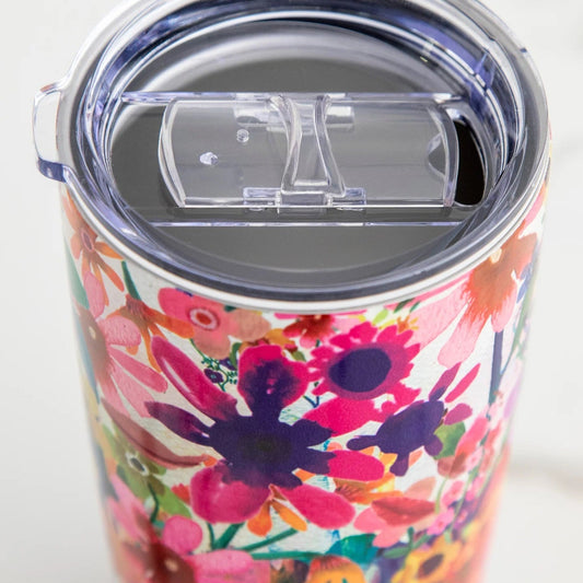 Stainless Steel Tumbler | Watercolor Flowers