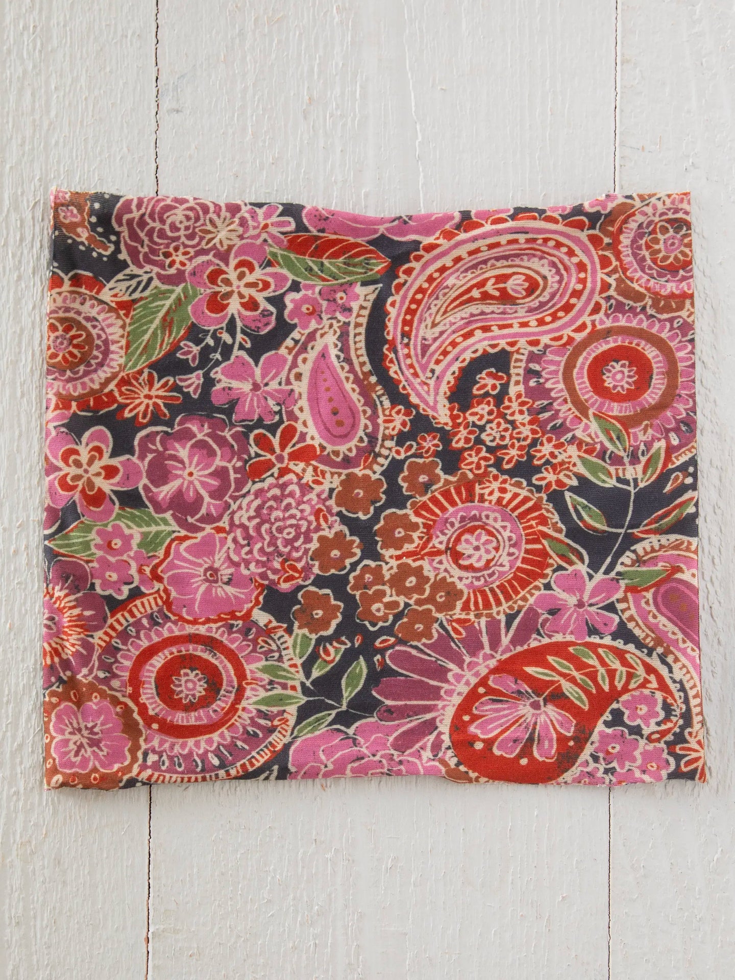 Half Boho Bandeau® Headband | Black Paisley