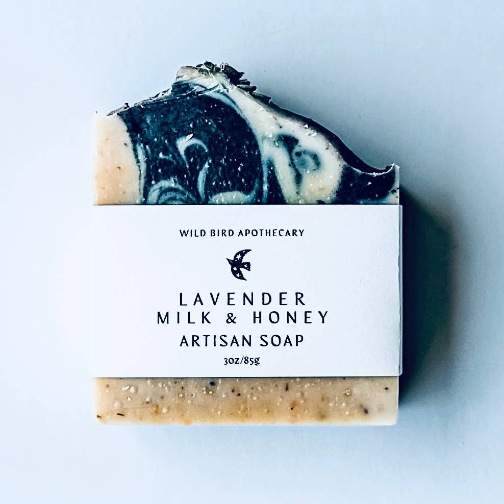 Lavender Milk & Honey Essential Oil Bar Soap 4oz
