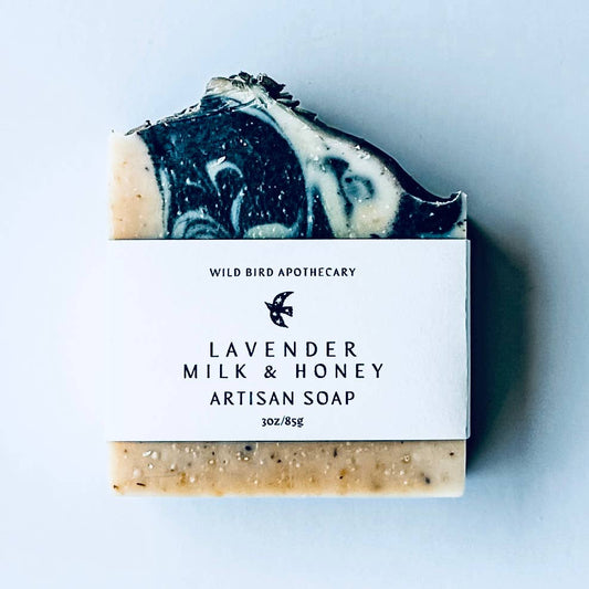 Lavender Milk & Honey Essential Oil Bar Soap 4oz