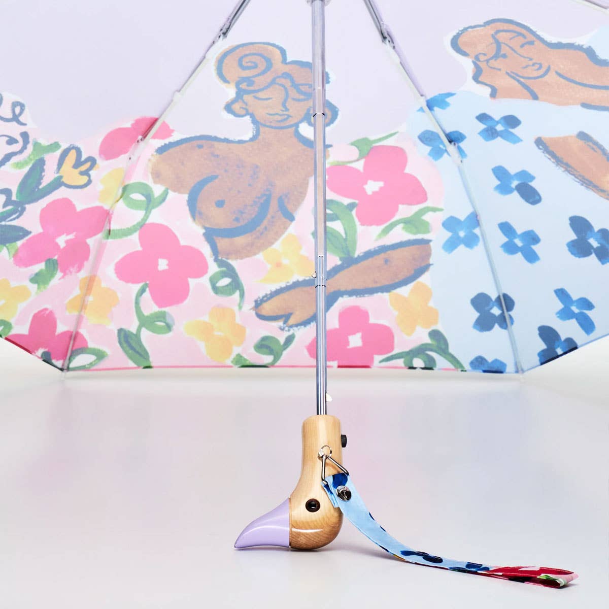 Heaven's Garden Print Eco-Friendly Duckhead Umbrella