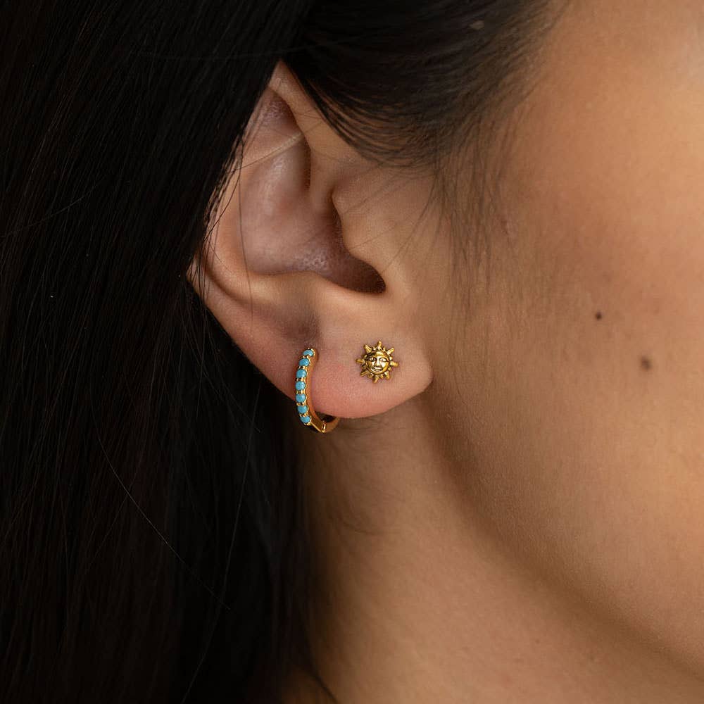 El Sol Stud Earrings