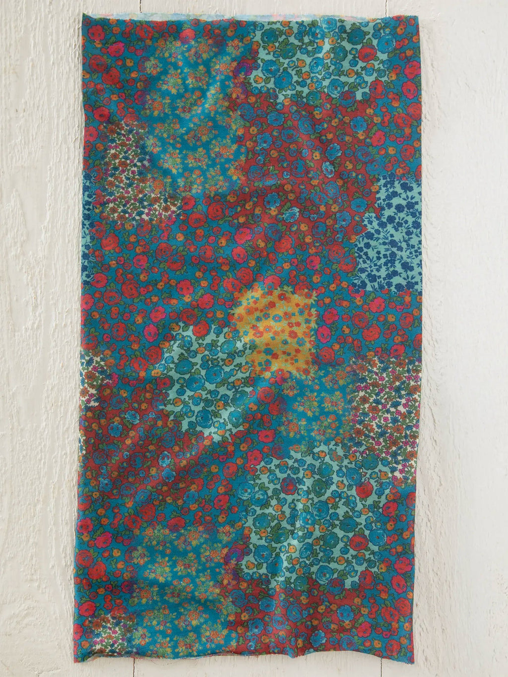 Full Boho Bandeau® Headband | Navy Prairie Patchwork