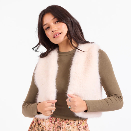 Senna Faux Fur Vest