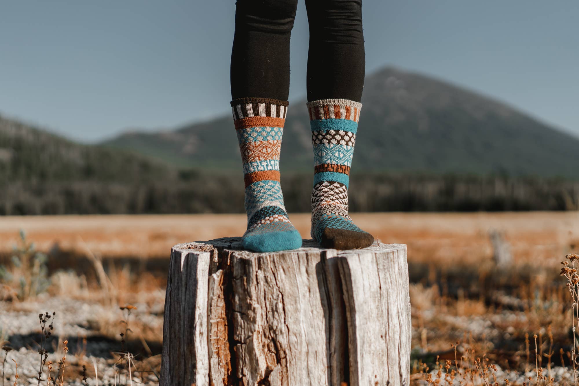 Walnut Wool Socks | Sustainably Made In The USA