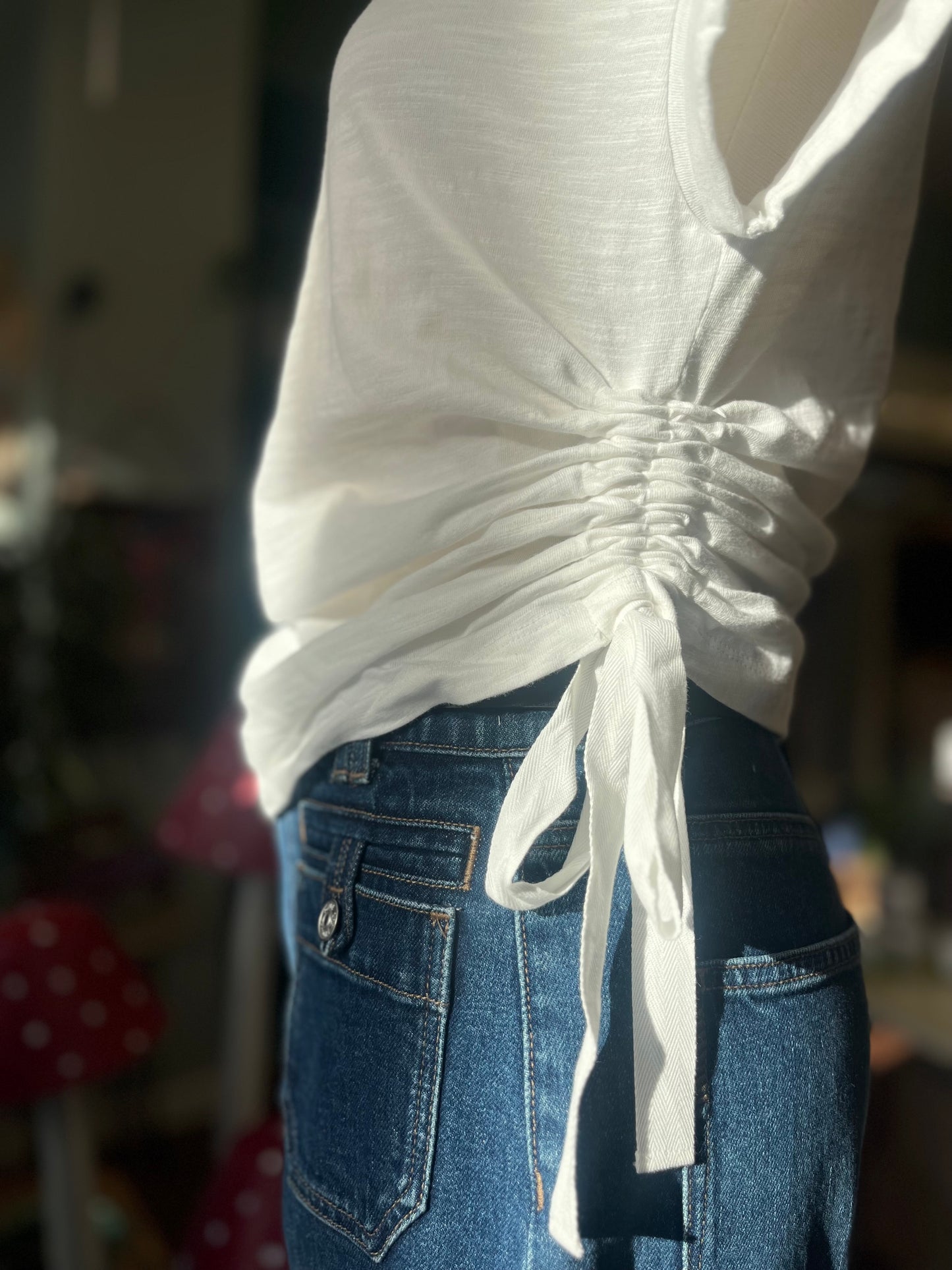 Dylan Tie-Side Tee