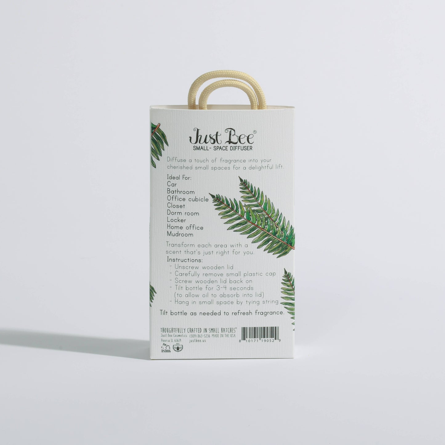 Small-Space Hanging Diffuser - Sandalwood Fern