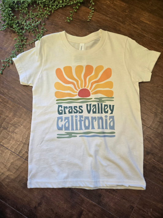 Grass Valley Sunrise Youth Tee