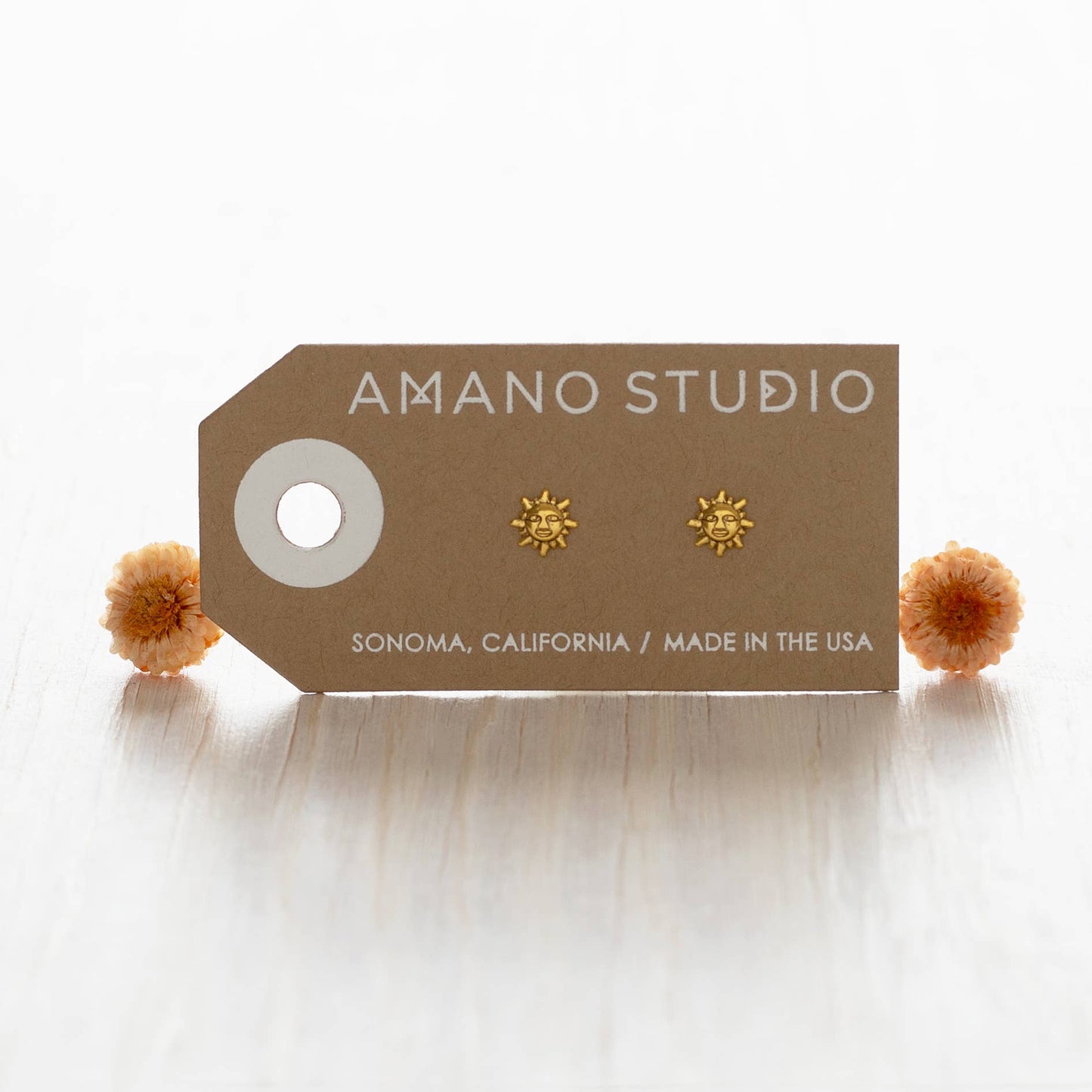 El Sol Stud Earrings