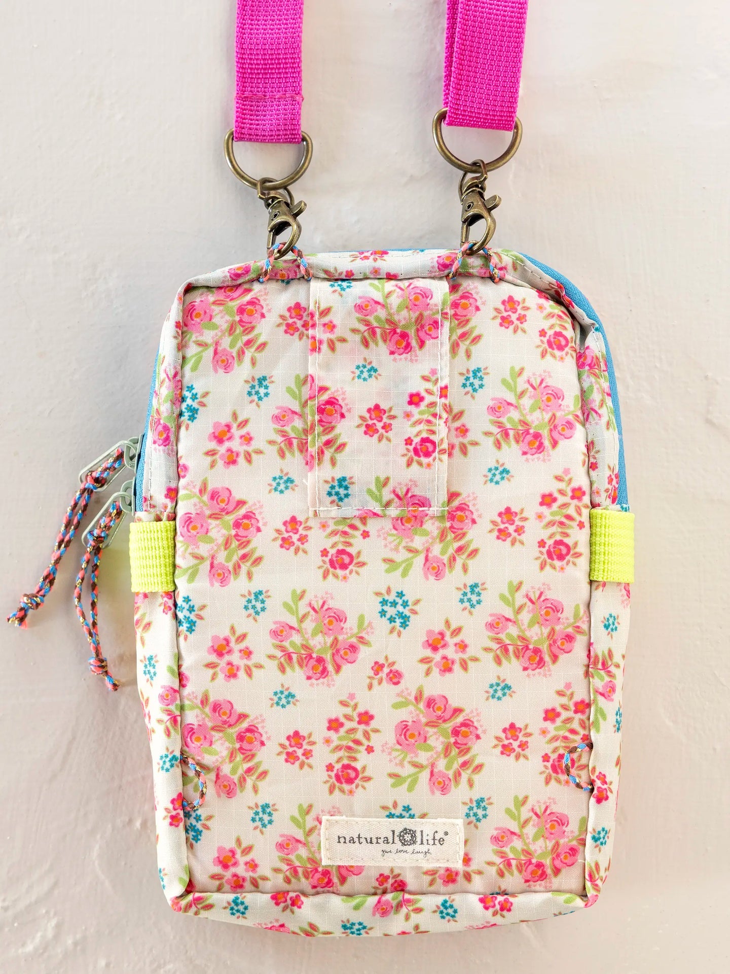 8 in 1 Pocket Crossbody | Floral Blooms