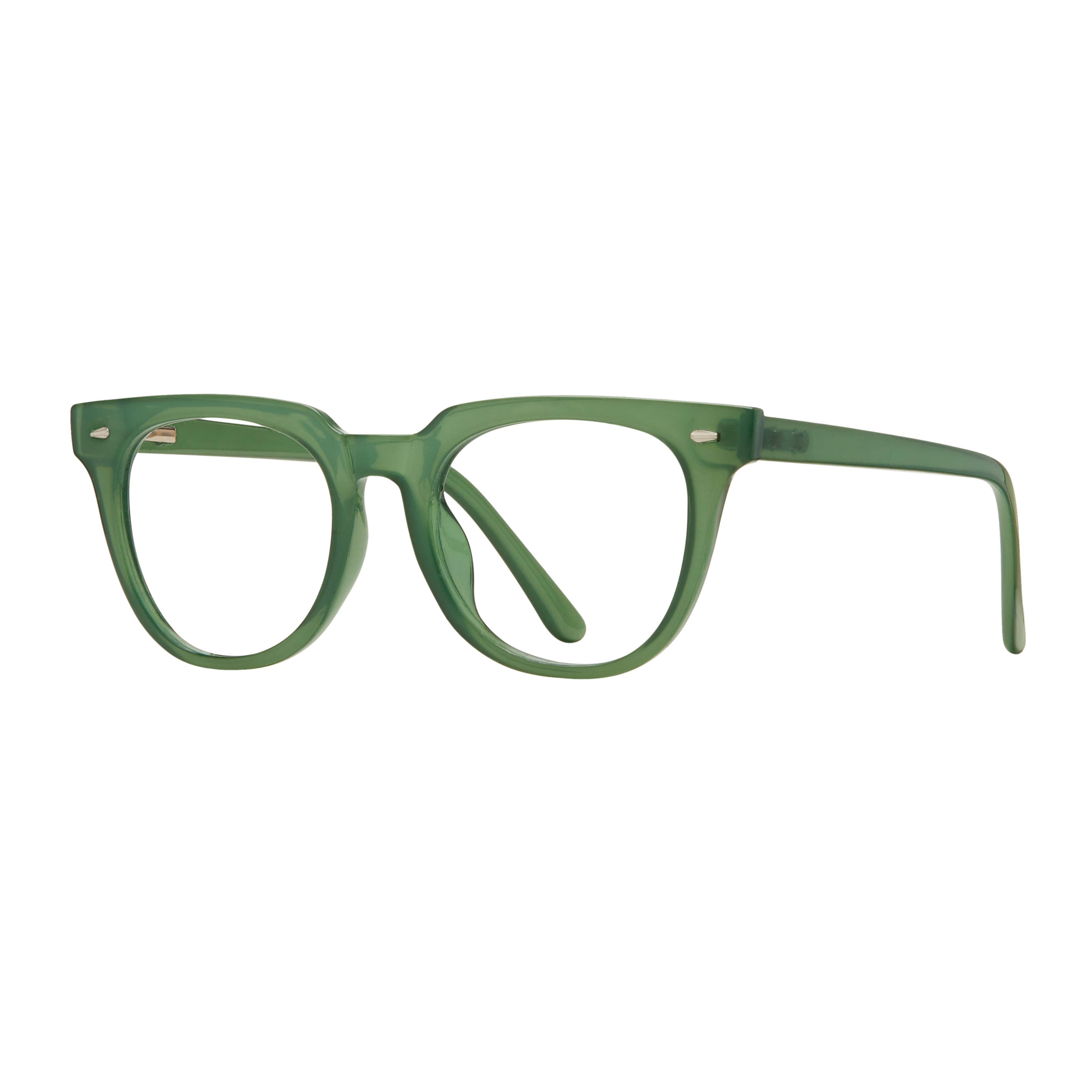 Auden - Milky Light Green - Reading Glasses