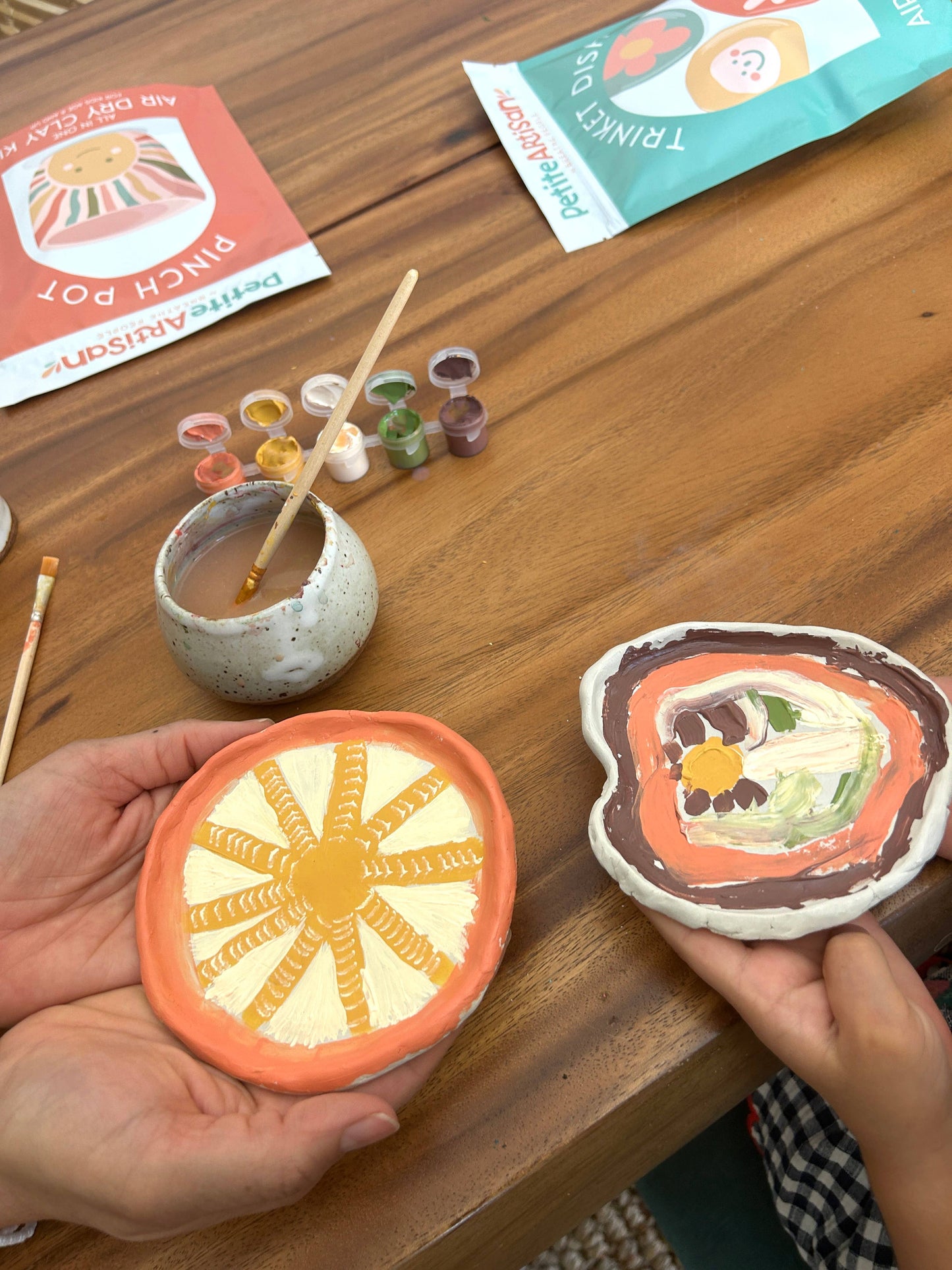 Deluxe Kids Clay Kit, Air Dry Pottery Kit All in One