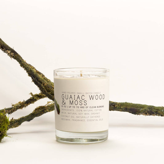 Guaiac Wood & Moss Candle