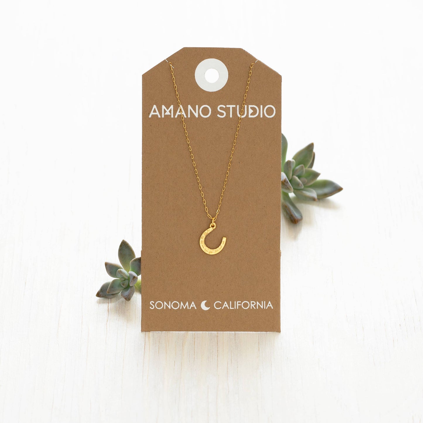 Horseshoe Charm Necklace