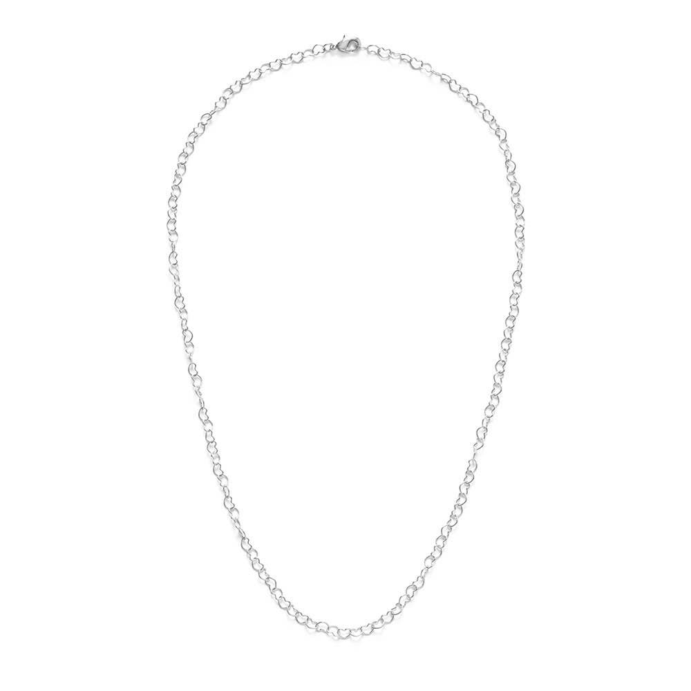 Heart Link Chain Necklace