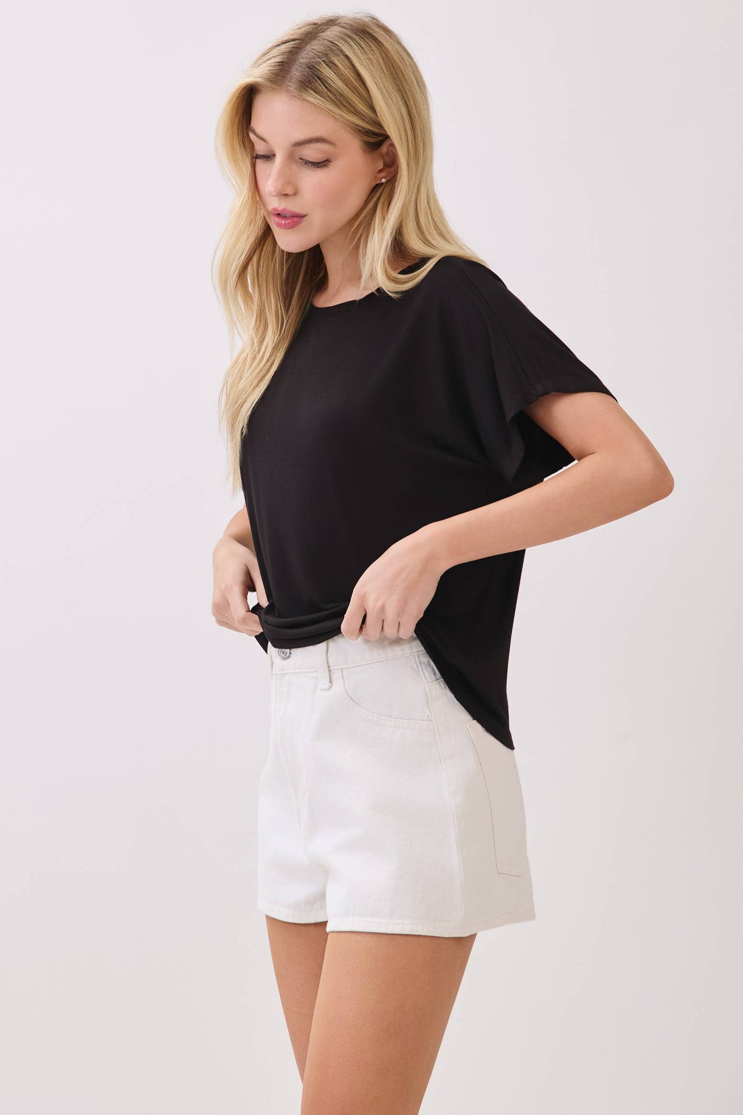 Dolman Short Sleeve Top