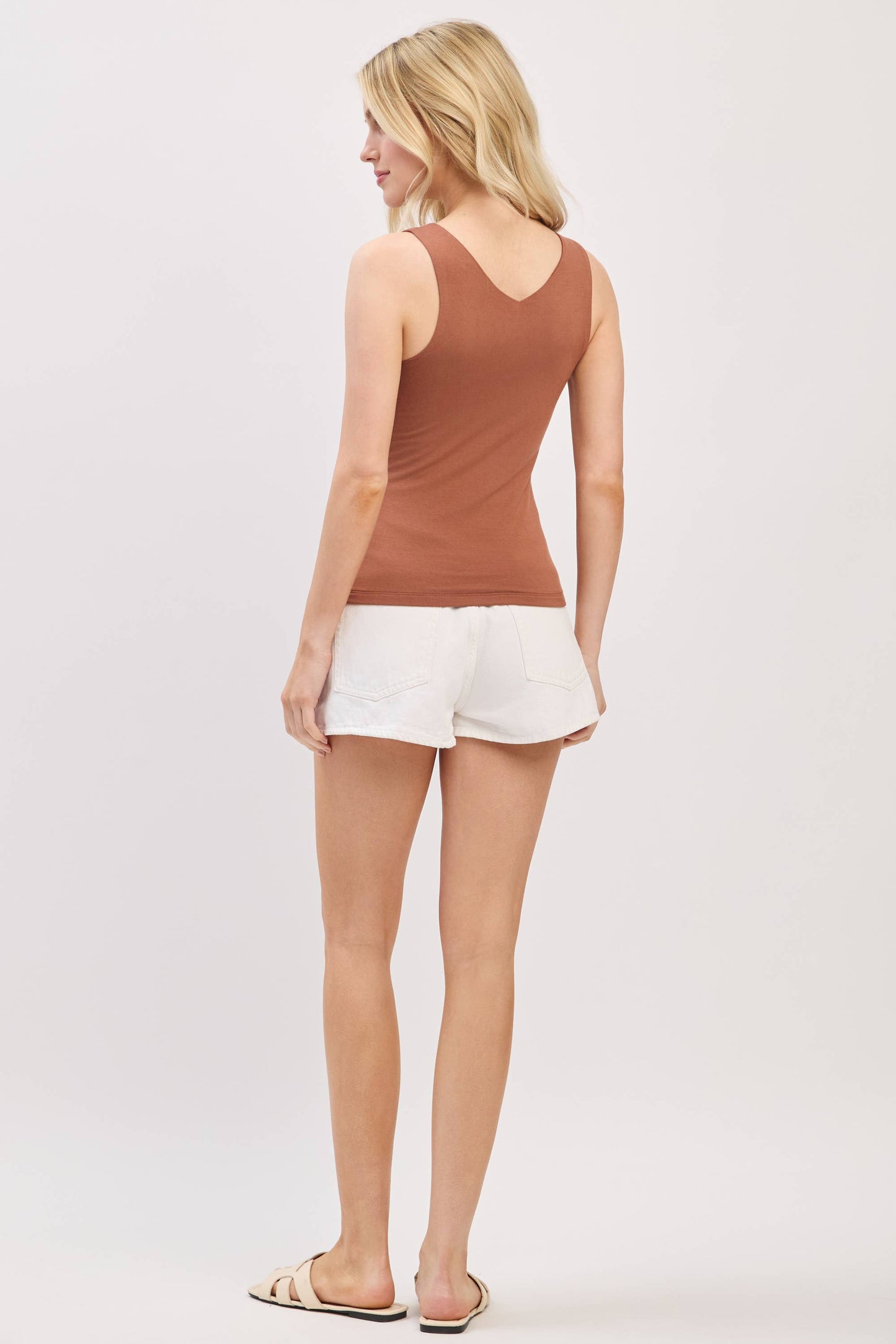 Olivia V-Neck Tank | Nutshell
