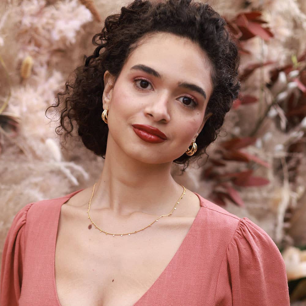 Vintage Style Triple Hoop Earrings