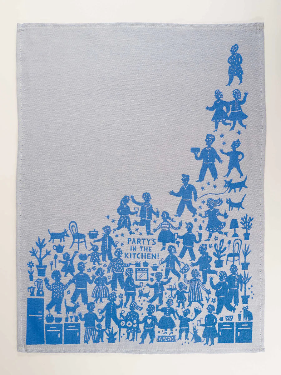 Party In The Kitchen Dish Towel
