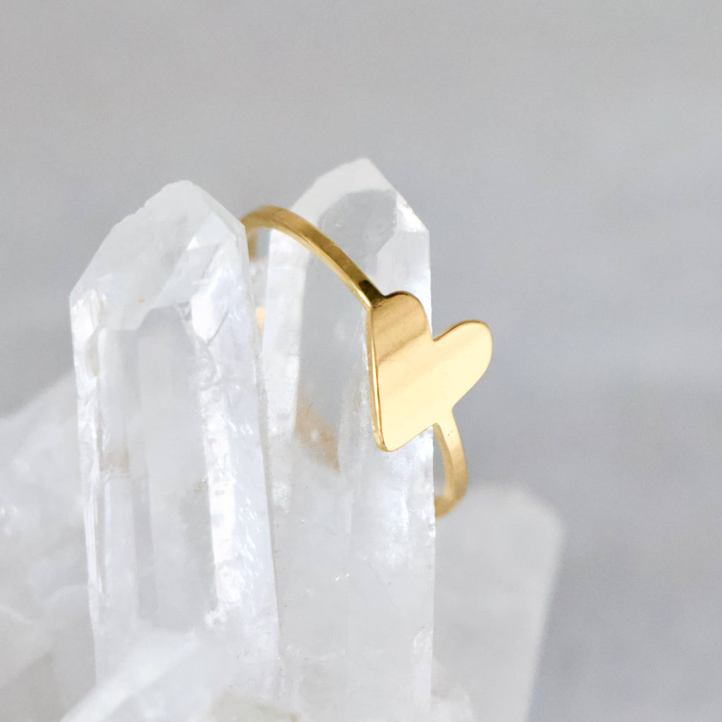 Heart Stack Ring -  Waterproof