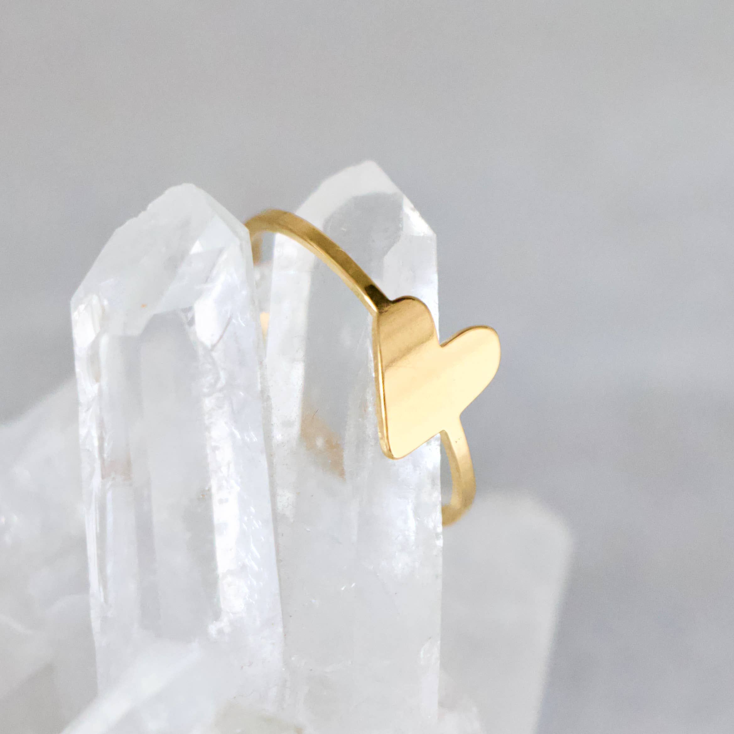 Heart Stack Ring -  Waterproof