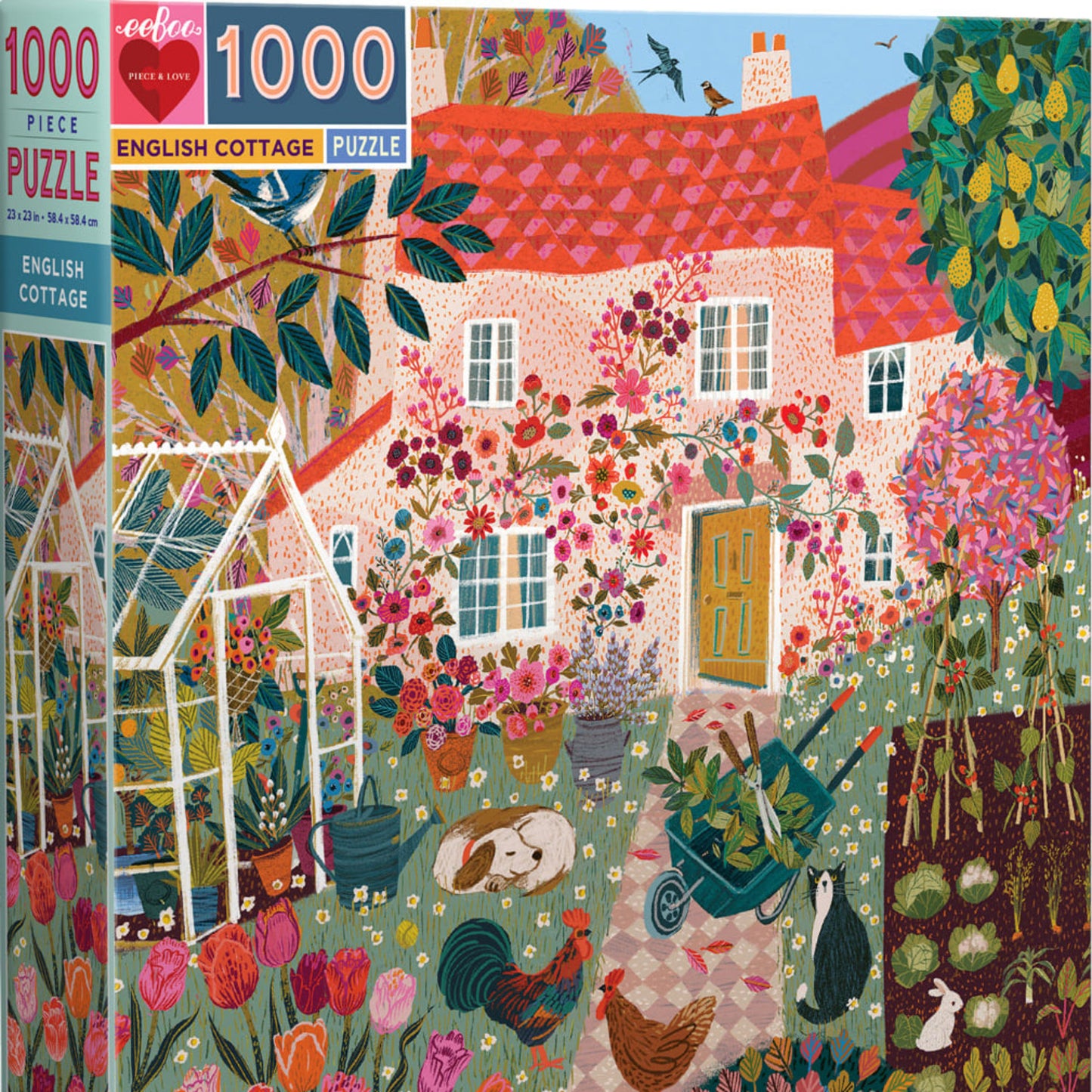 English Cottage 1000 Piece Puzzle