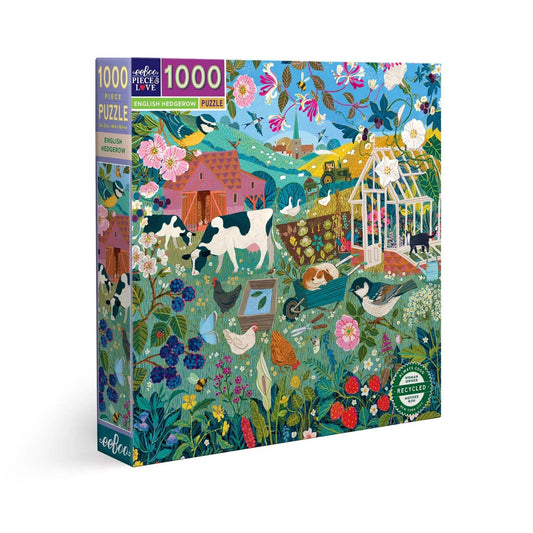 English Hedgerow 1000 Piece Puzzle