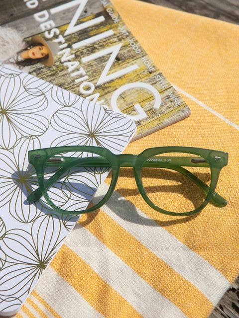Auden - Milky Light Green - Reading Glasses