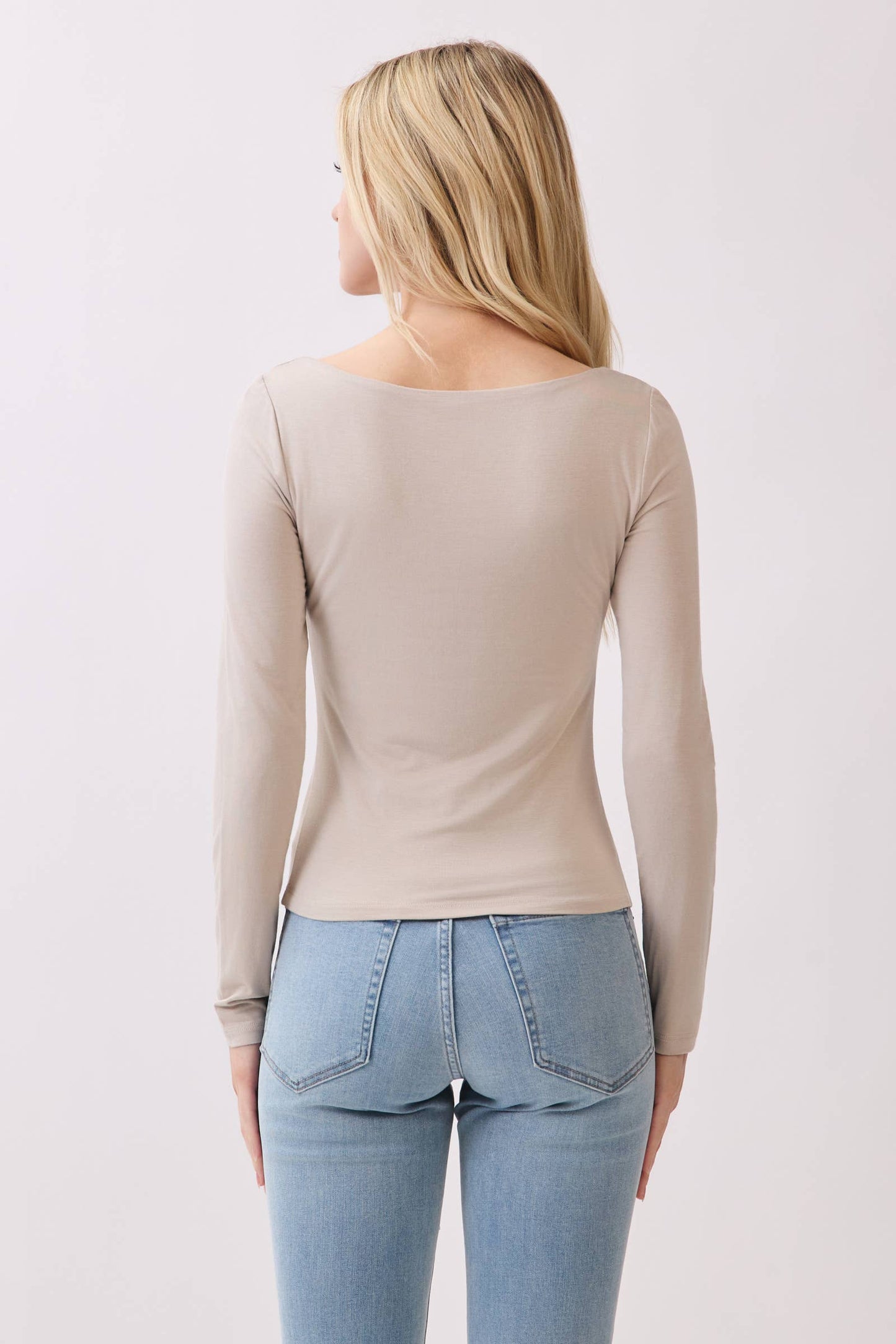 Liz Square Neck Top