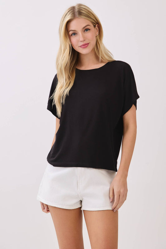 Dolman Short Sleeve Top