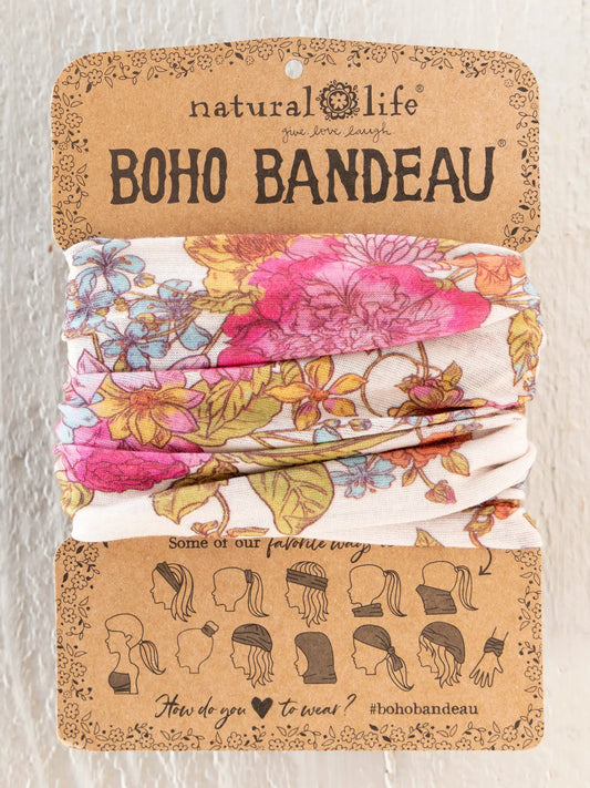 Boho Bandeau | Ivory English Garden