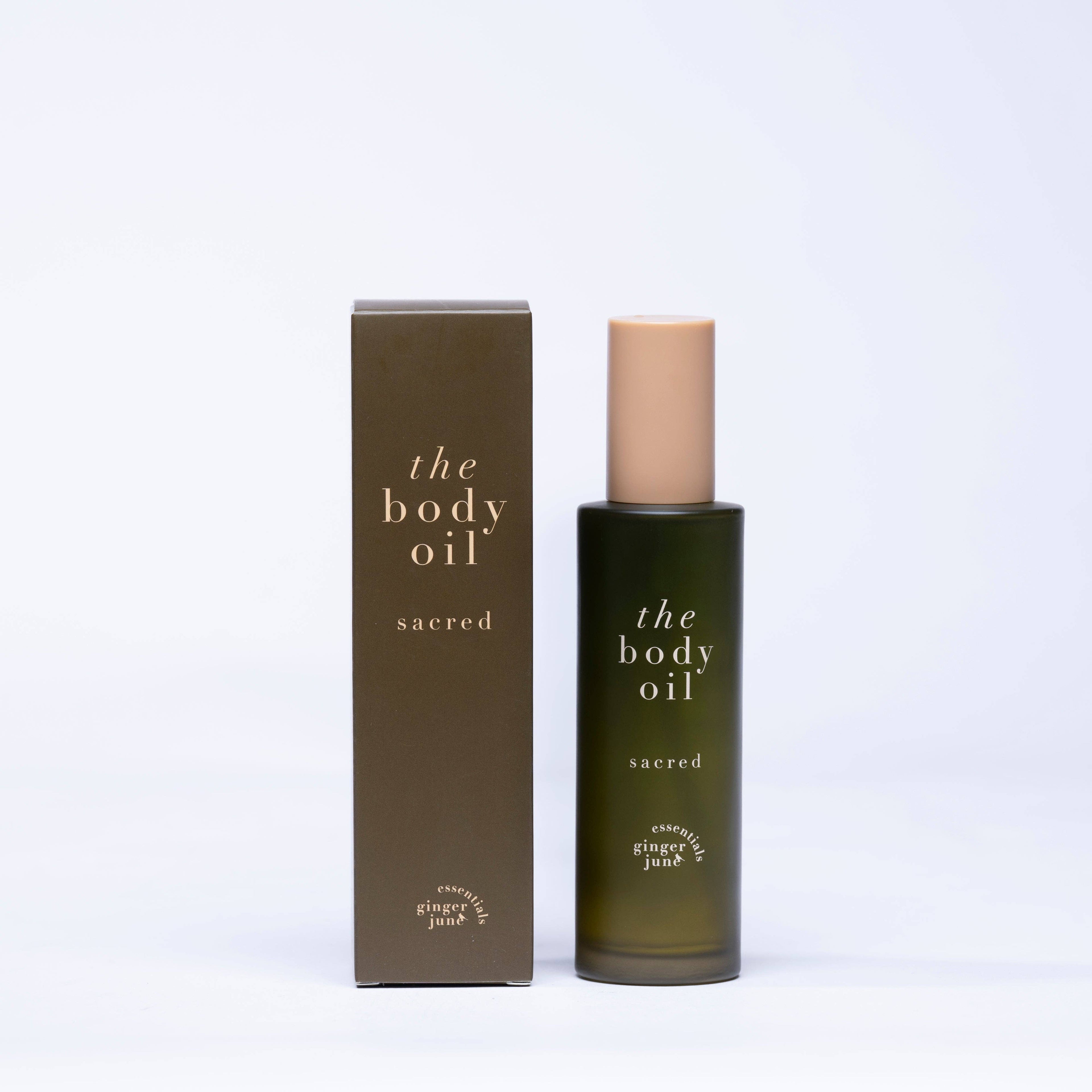 THE body oil • SACRED • 100% natural • 3.4 oz