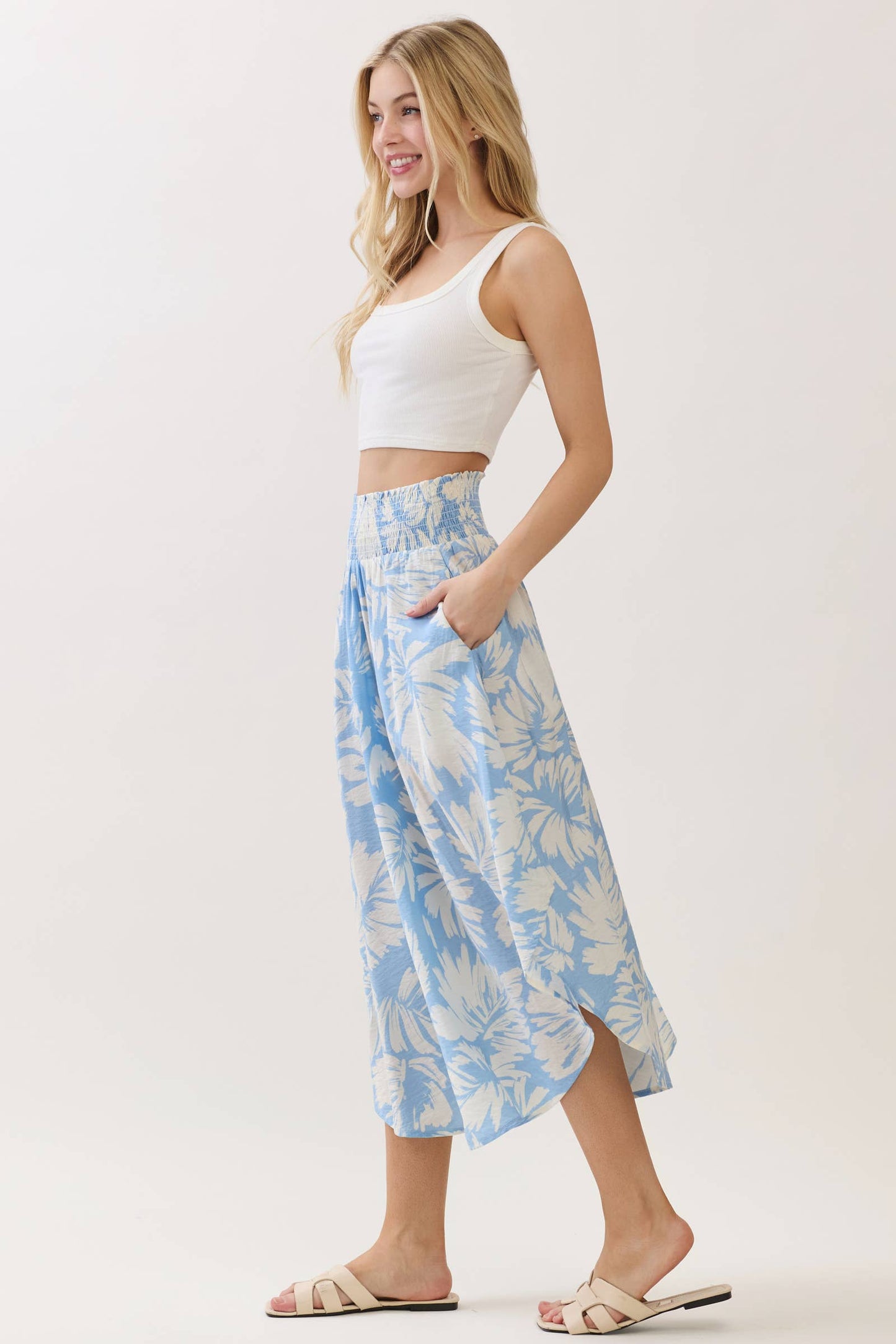 Summer Floral Skirt