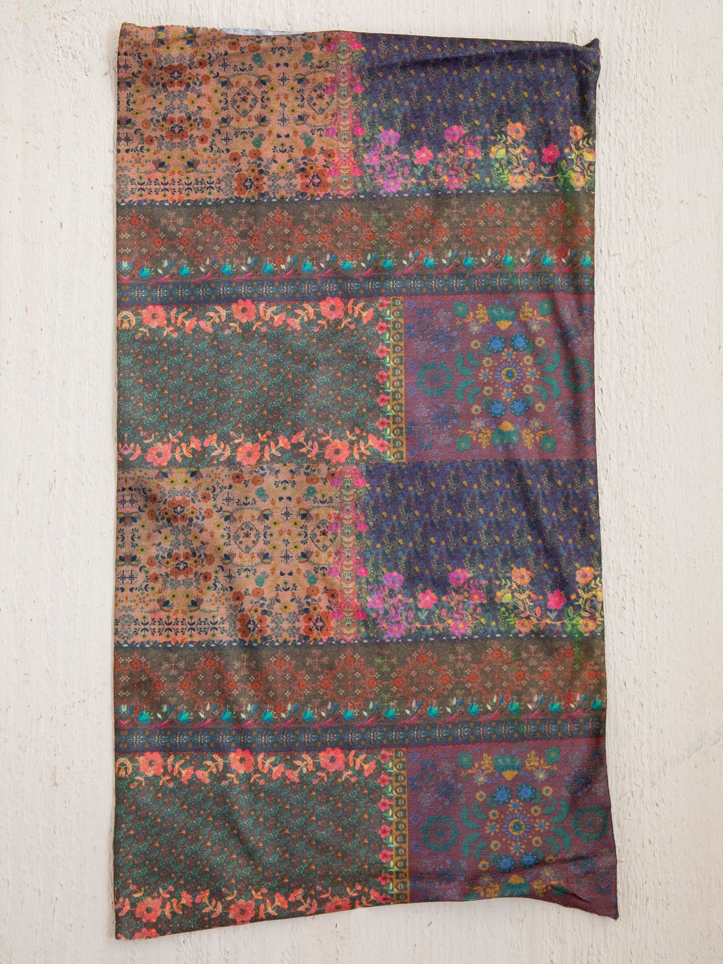 Full Boho Bandeau® Headband | Dark Patchwork